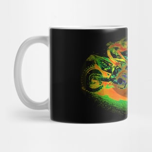 Race to the Finish - Motocross Racer Mug